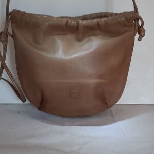 Loewe Tan Leather Crossbody Bag